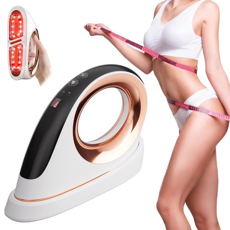 Skiennix Cellulite Body Device - Radio Frequency Massage for Temporary Reduction | White