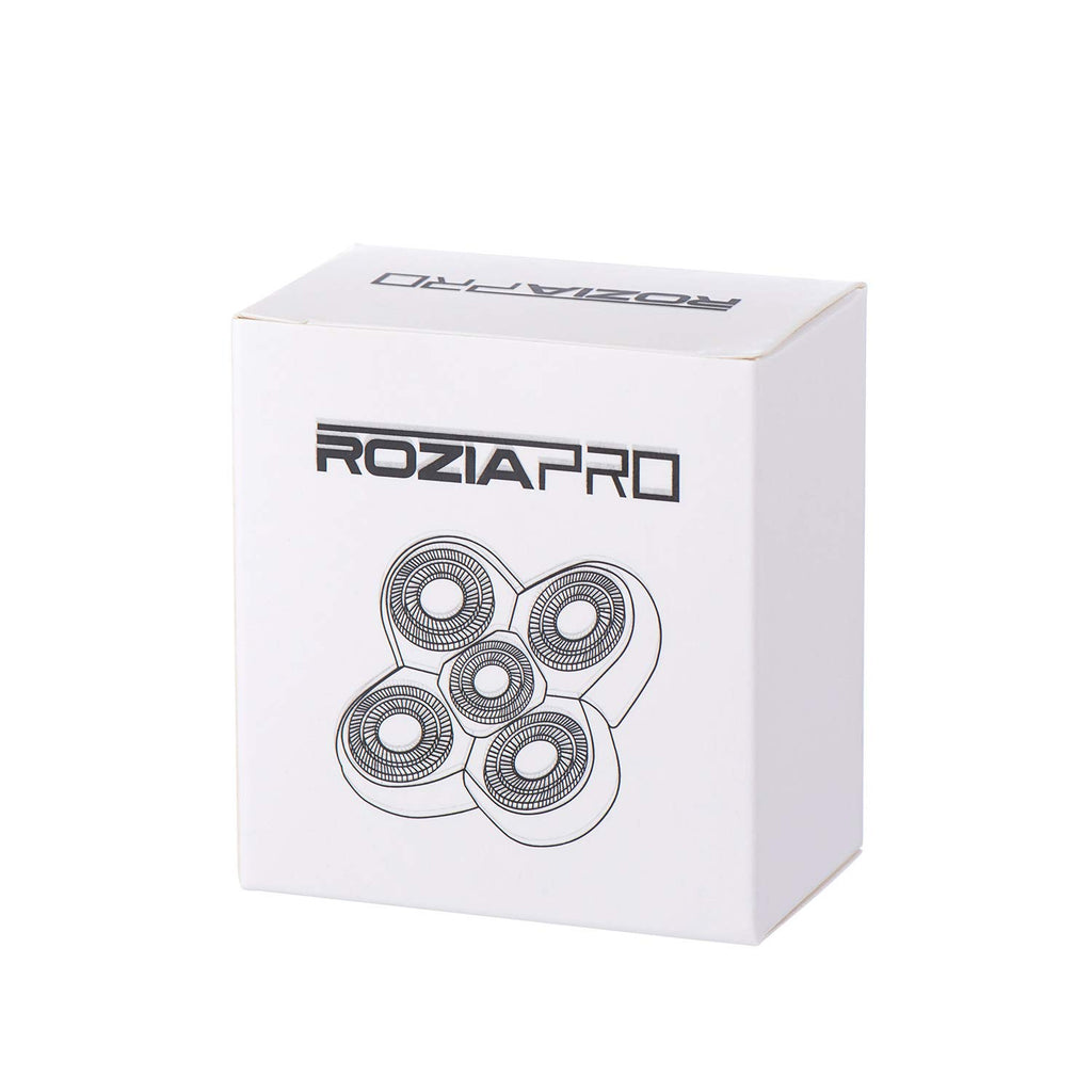 Roziapro Replacement Shaver Head Blade Cutters 5D Floating Shaving Waterproof Electric Razor (Gray Pack 2)