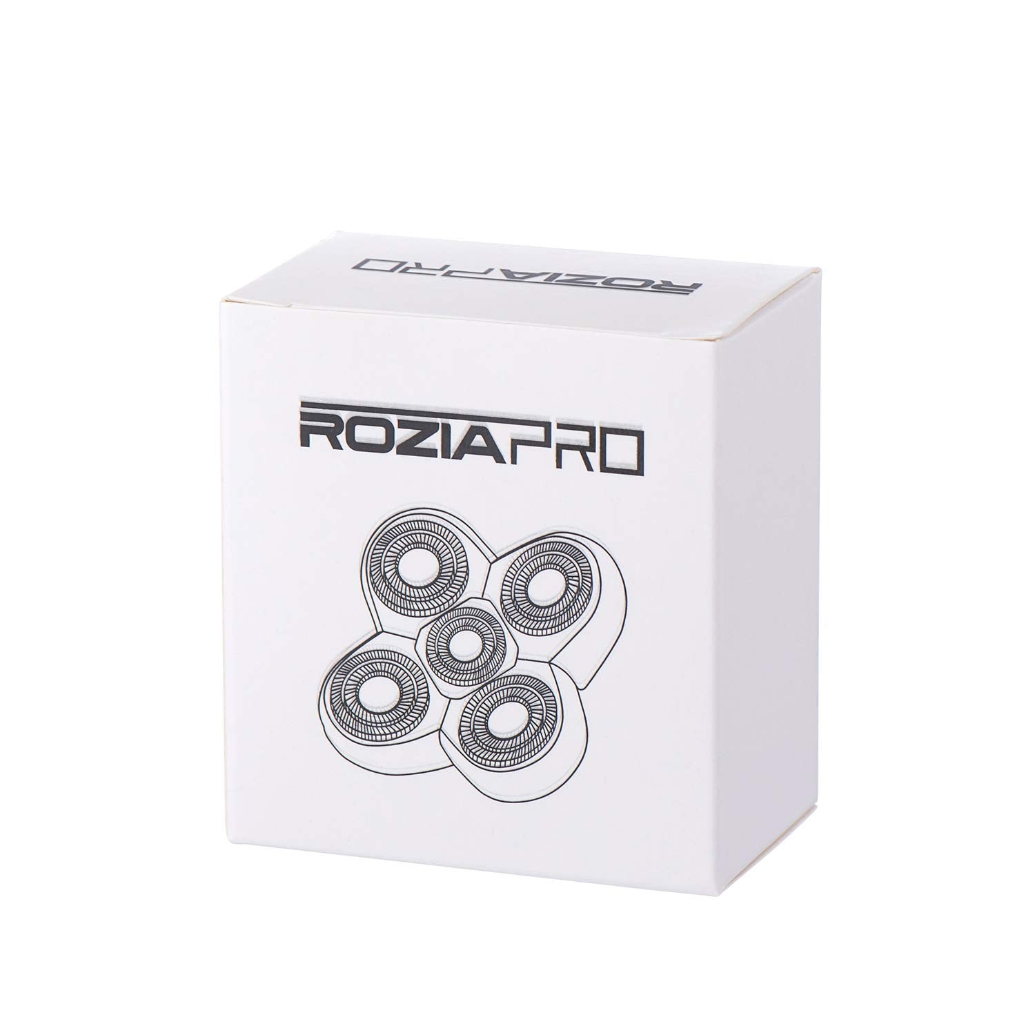 Roziapro Replacement Shaver Head Blade Cutters 5D Floating Shaving Waterproof Electric Razor (Gray Pack 2)