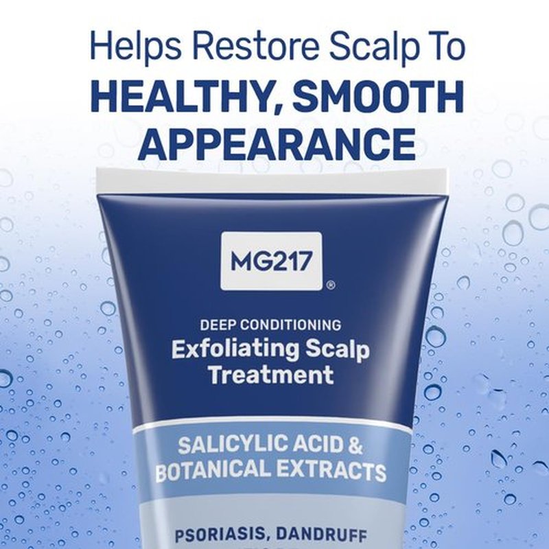 MG217 Deep Conditioning Scalp Care - Salicylic Acid Formula for Psoriasis, 6 fl oz | Sulfate-Free & Hydrating