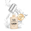 Beeutemaker Super Lash Bonder for Eyelash Extensions, Beige Waterproof Lash Sealant, Speed Up Glue Drying Time, Reduces Fumes, Longer Retention - 15ml