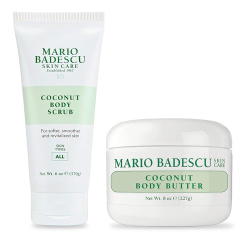 Mario Badescu Coconut Body Butter - Nourishing Body Moisturizer for Smooth, Radiant Skin | All Skin Types, Shea Butter Infused