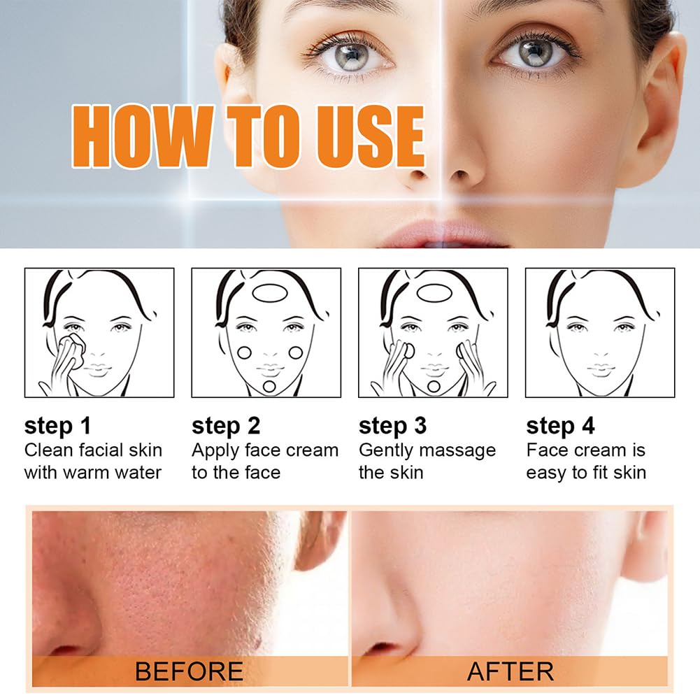 Japanese Vitamin C Makeup Tone Up Cream, 5 in 1 VC Moisturizing Brightening Concealer, Face Moisturizer Cream for All Skin Type, Long-Lasting Hydrating, Quick Makeup, Radiant Skin (1)