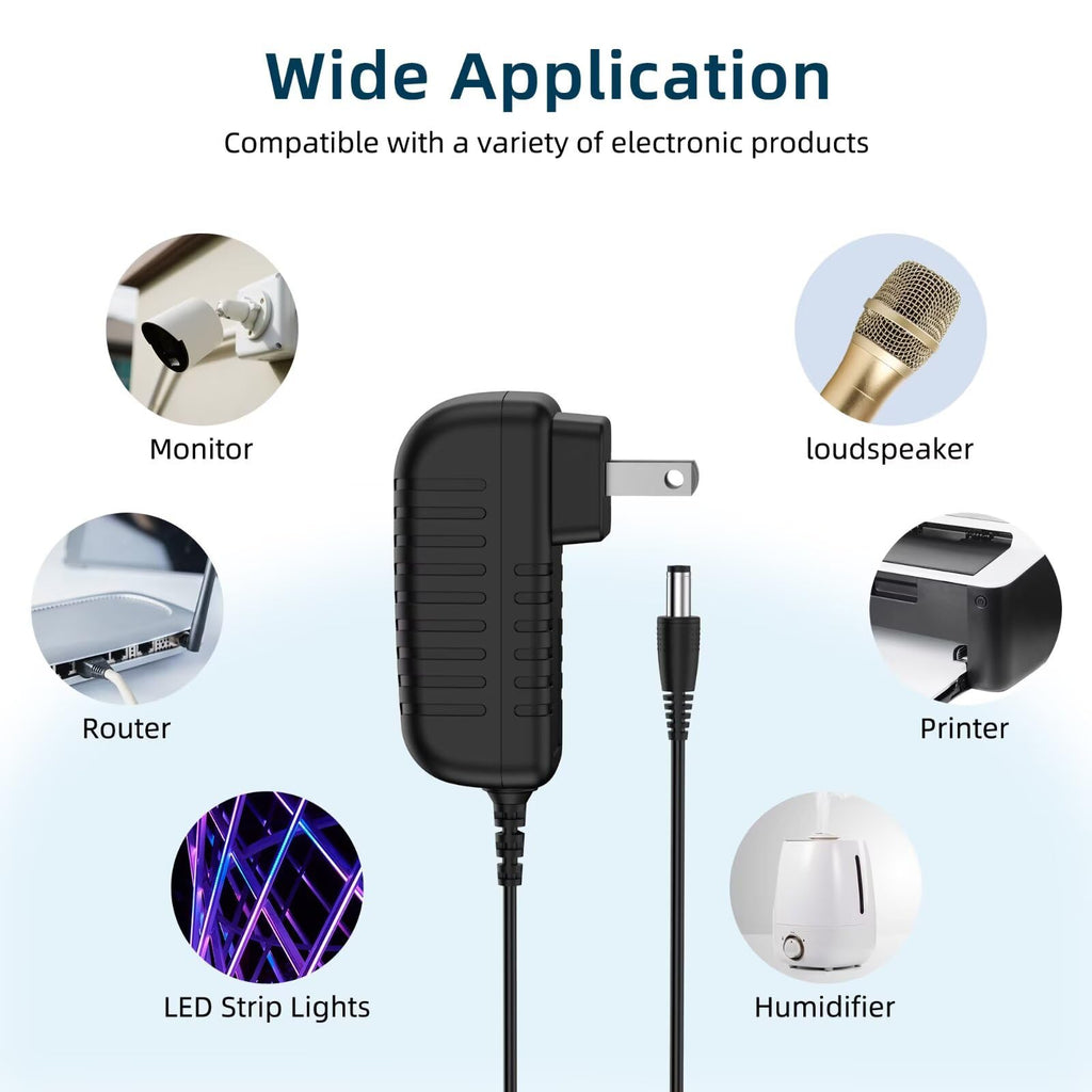 MDCGPower AC Adapter Charger Compatible with Wahl Trimmer 9865 9865-2801 9888-600 9891-100 Power Cord
