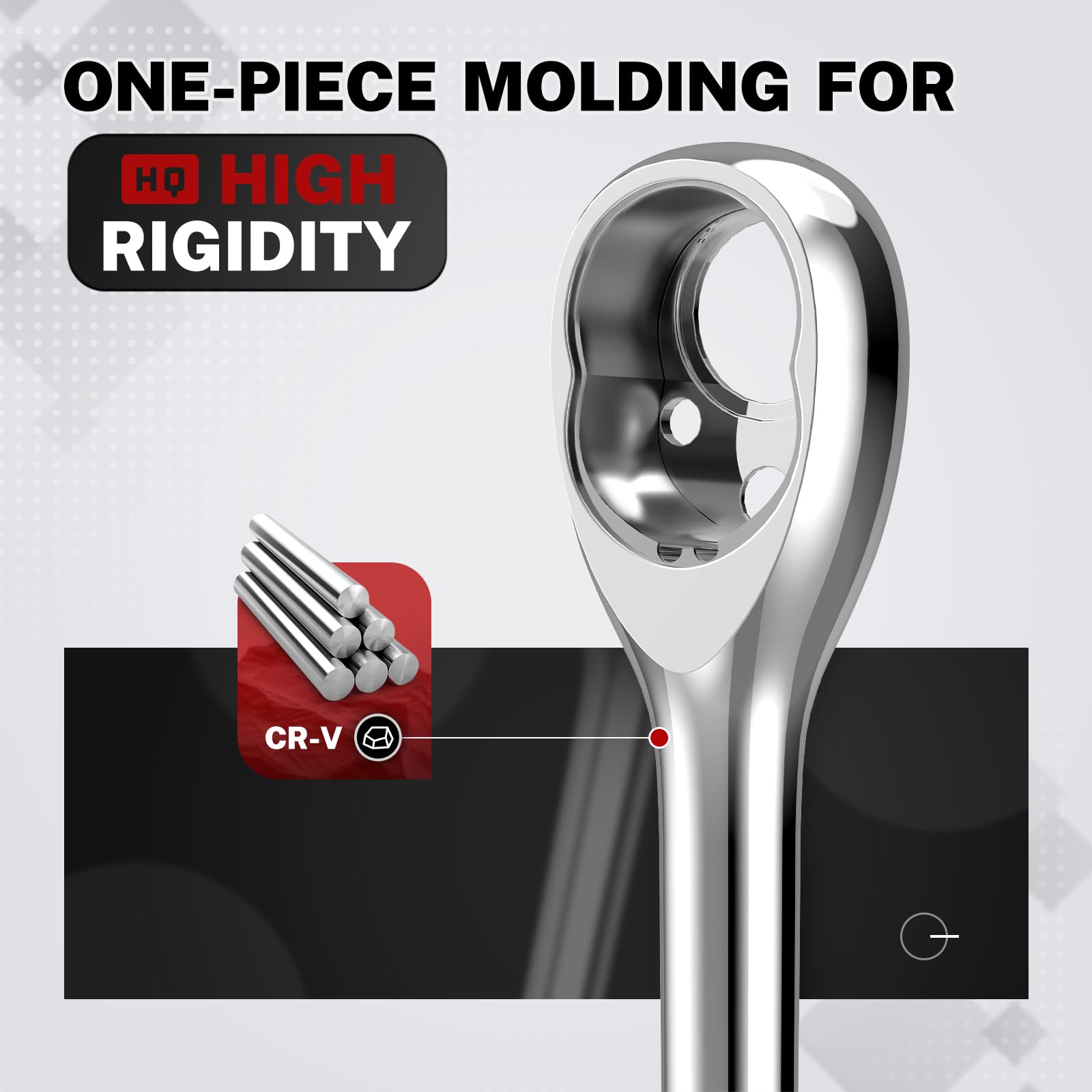 TOMMARS Ratchet Set 1/4" 3/8" 1/2" Drive Ratchet Socket Wrench Kit 72-Tooth Quick-Release Reversible, Cr-V Alloy Steel