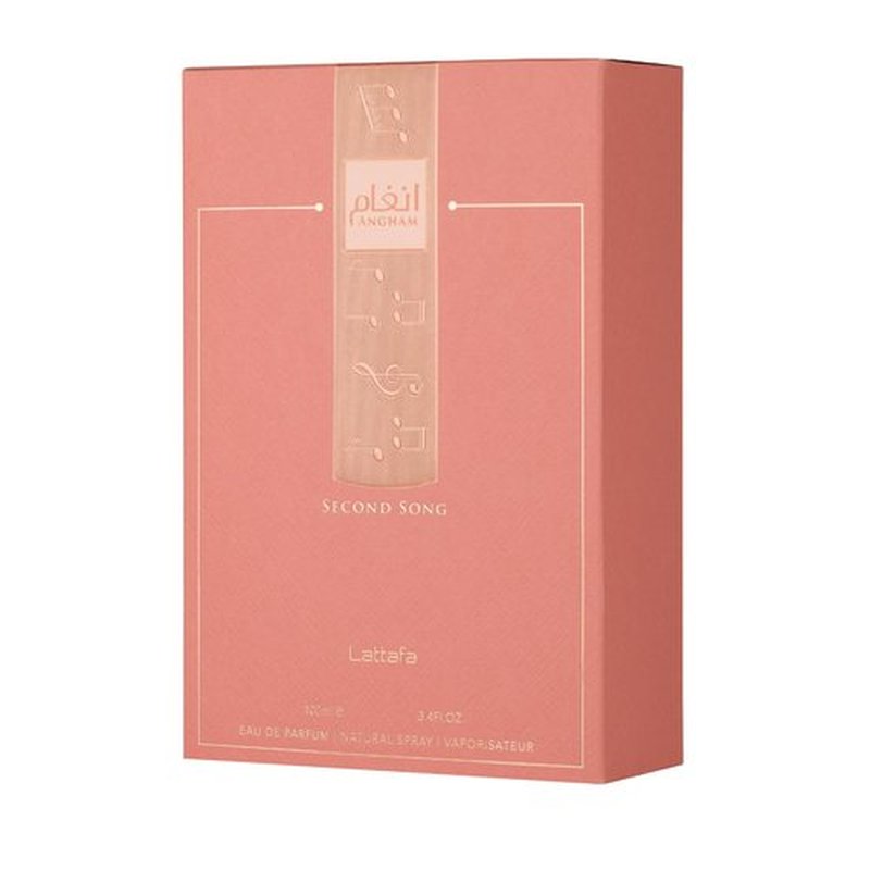 Lattafa Angham Second Song Eau de Parfum 100ml - Unisex Oriental Vanilla Fragrance | Long-Lasting Sweet Aroma