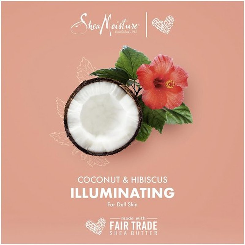 SheaMoisture Coconut & Hibiscus Hair Care Bundle – Curl Enhancing Smoothie, Curl & Style Milk + Frizz Free Curl Mousse (3 Piece Set)
