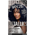Got2B Metallics Permanent Hair Color - M66 Blue Charcoal | Vibrant, Long-Lasting Color