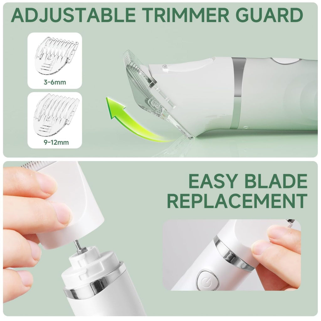 Electric Razors for Women, Painless Bikini Trimmer for Silk Skin