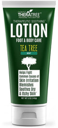 TheraTree Tea Tree Oil Lotion - Soothing Moisturizer with Aloe Vera & Neem Oil for Dry Skin | 5 oz
