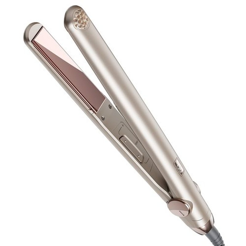 TYMO Flat Iron Hair Straightener - Titanium Hair Straighteners for Women, 1 Inch Professional Travel Flat Iron, Portable Straightener and Curlers with 10s Heat Up, 32 Temp, Dual Voltage & LED Display