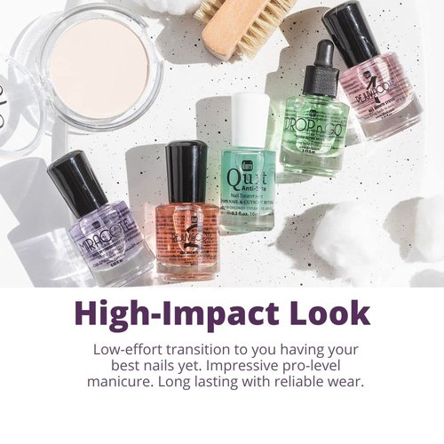 Duri Miracote Quick-Dry Top Coat - High Gloss, Chip Resistant Nail Polish Protector | 3-Pack for Strength & Growth