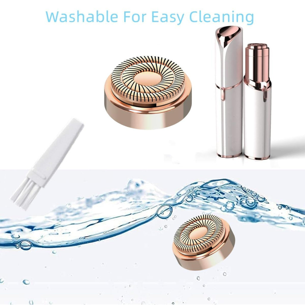 Generation 2 Replacement Heads for Flawless Facial Hair Remover Compatible with Flawless Replacement Heads,Fit for Flawless Replacement Heads Gen 2 for Flawless Facial Hair Removal for Women,2 Count.