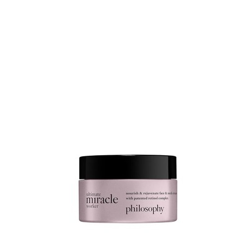 Philosophy Ultimate Miracle Worker Face & Neck Cream - Nourishing Retinol & Ceramides - Smooths Fine Lines & Wrinkles