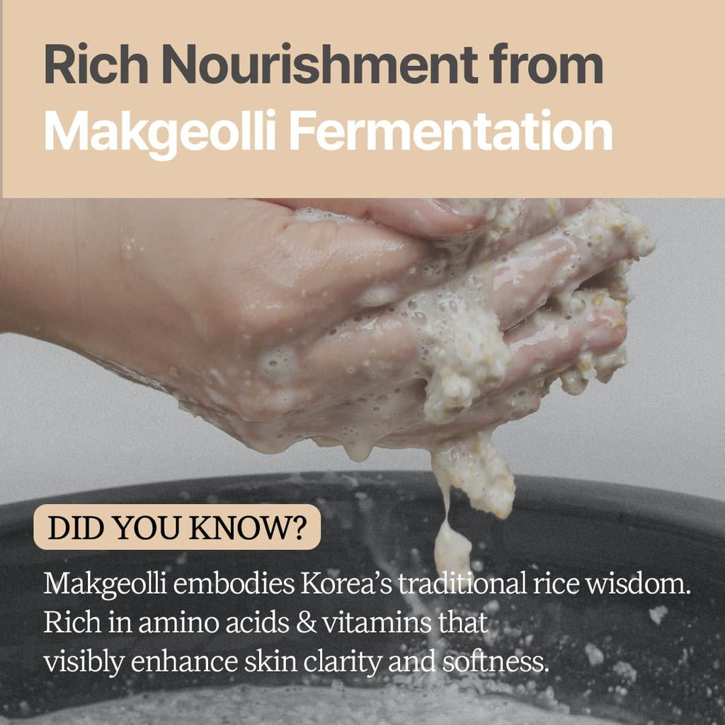 House of Dohwa Rice Makgeolli Moisturizer – Deeply Hydrating & Nourishing – Made with Domestically Sourced Korean Rice – 60 ml (2.02 Fl Oz) – Korean Skincare