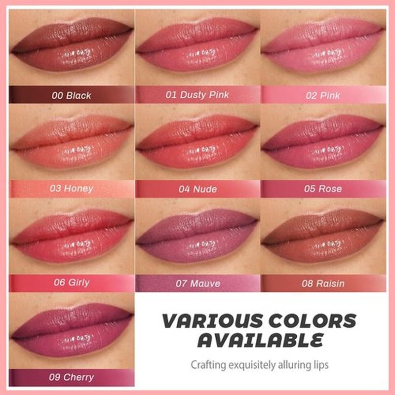 Kaely Cherry Honey Lipstick - Hydrating Tinted Lip Balm for Dry Lips | Sheer, Vegan & Cruelty-Free 09