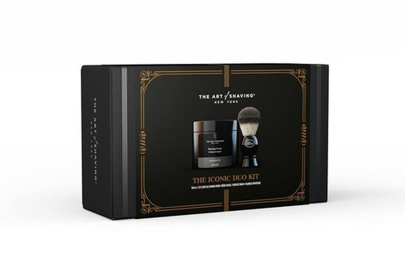 The Art of Shaving Iconic Duo Kit - Premium 5oz Shaving Cream & Luxurious Shaving Brush