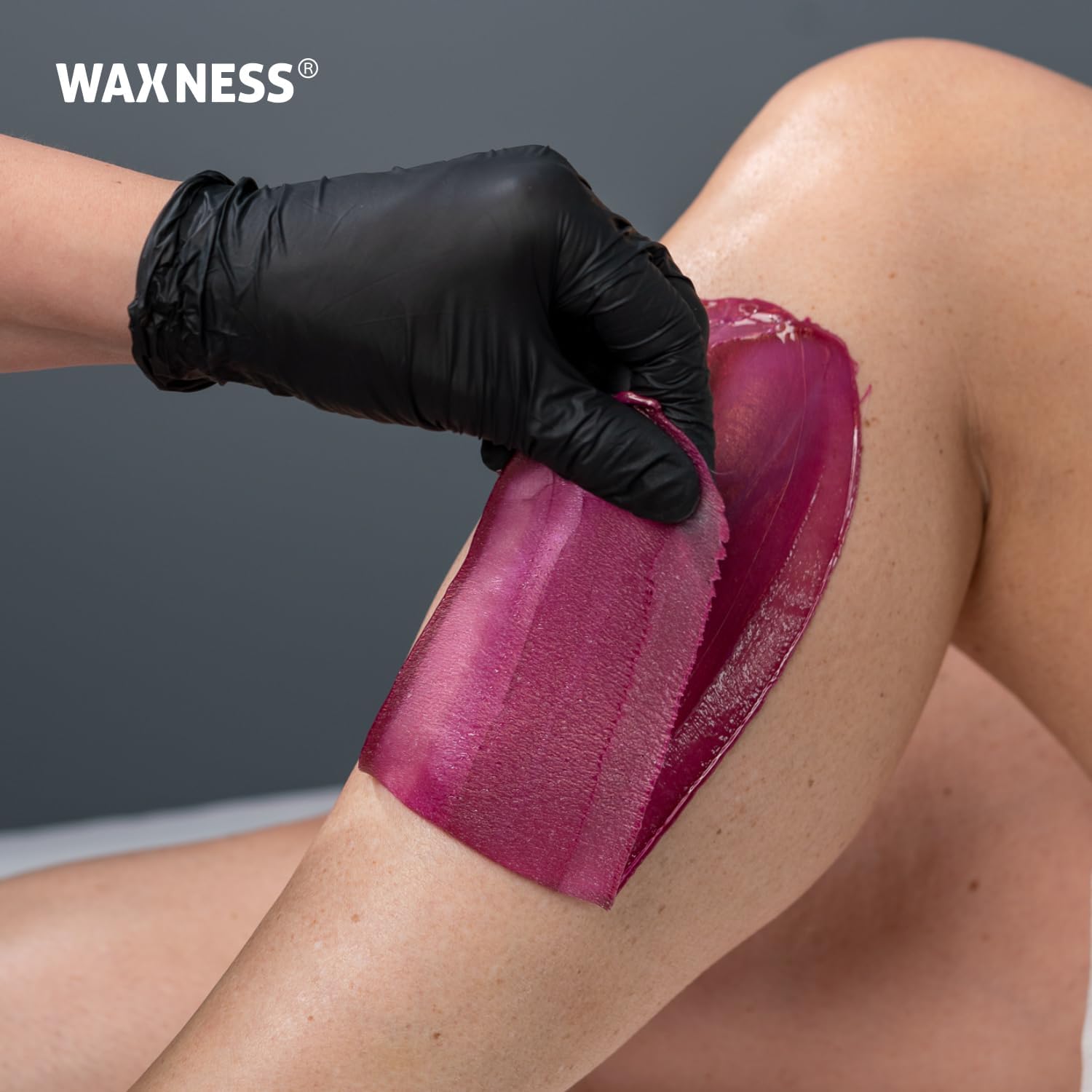 Waxness Italian Velvet Hard Wax Beads Small Bag Size 3.5 oz / 100 g – Multidirectional Formula for Full Body and Large Areas Professional Use – Made in Italy