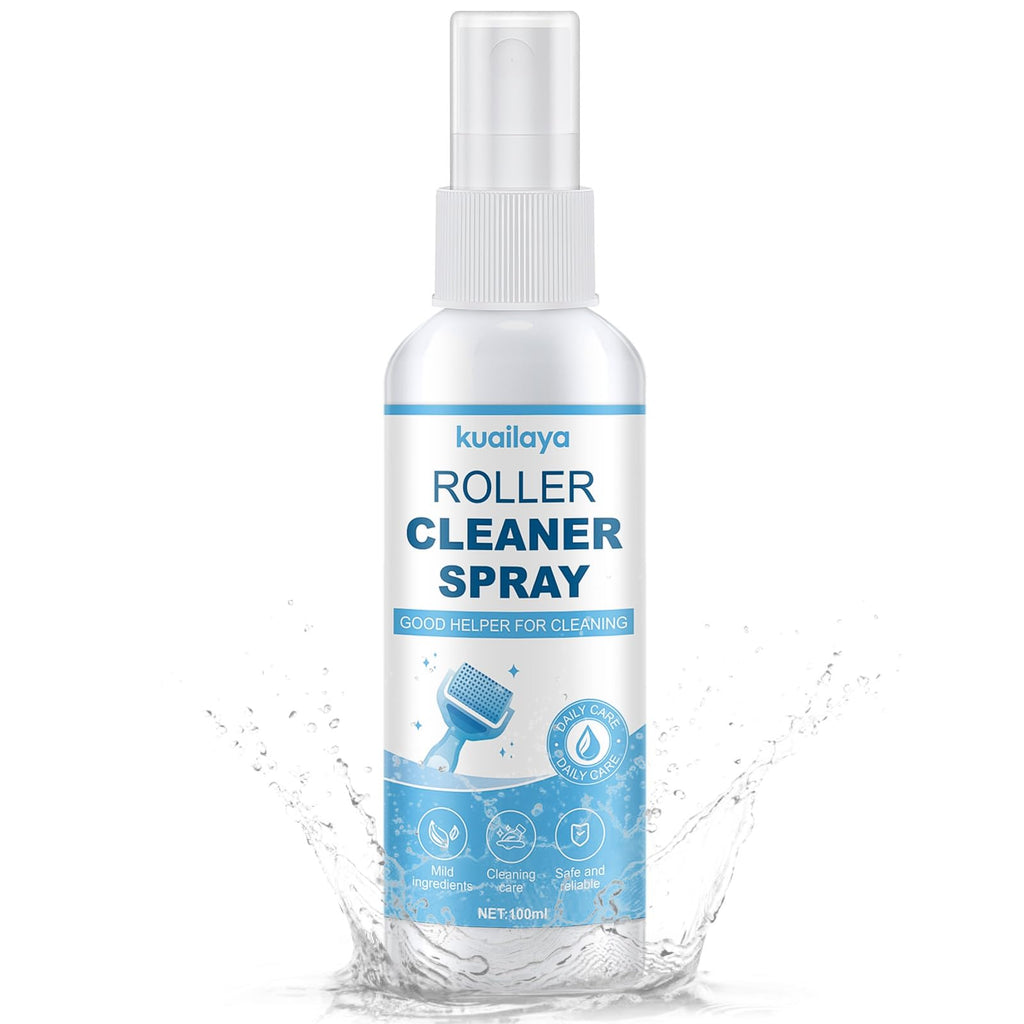 kuailaya Roller Cleaner, Roller Cleaner Spray, 100ml