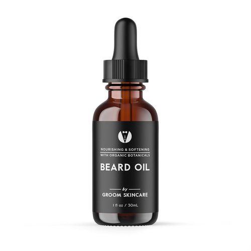 GROOM Forest Scented Beard Oil for Men - Woodsy Conditioner & Moisturizer | Lightweight, Non-Greasy | 1 oz