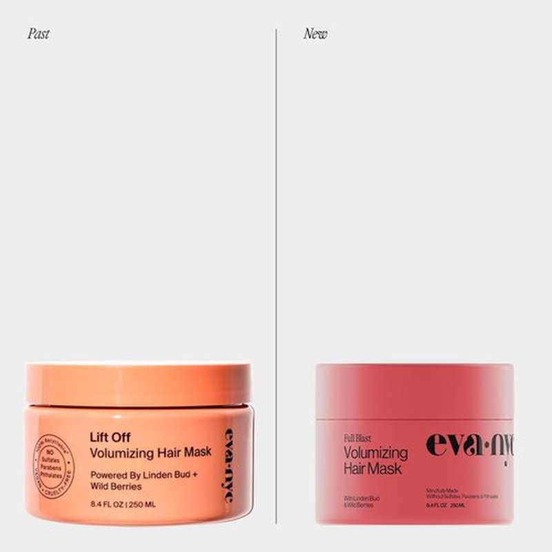 Eva NYC Volumizing Treatment Mask - Lightweight Deep Conditioning for Fine Hair | Vegan & Sulfate-Free - 8.4 fl oz