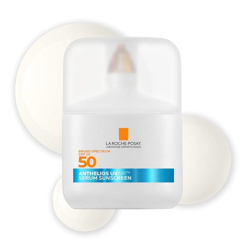 La Roche-Posay Anthelios UVAir™ Sunscreen Serum SPF 50 - Hydrating, Lightweight Formula with Niacinamide & Hyaluronic Acid | 1.7oz