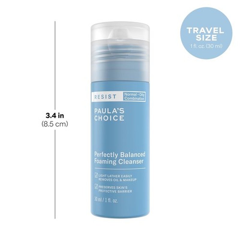 Paula's Choice RESIST Foaming Facial Cleanser - Hydrating Anti-Aging Wash for Oily Skin, Fragrance-Free