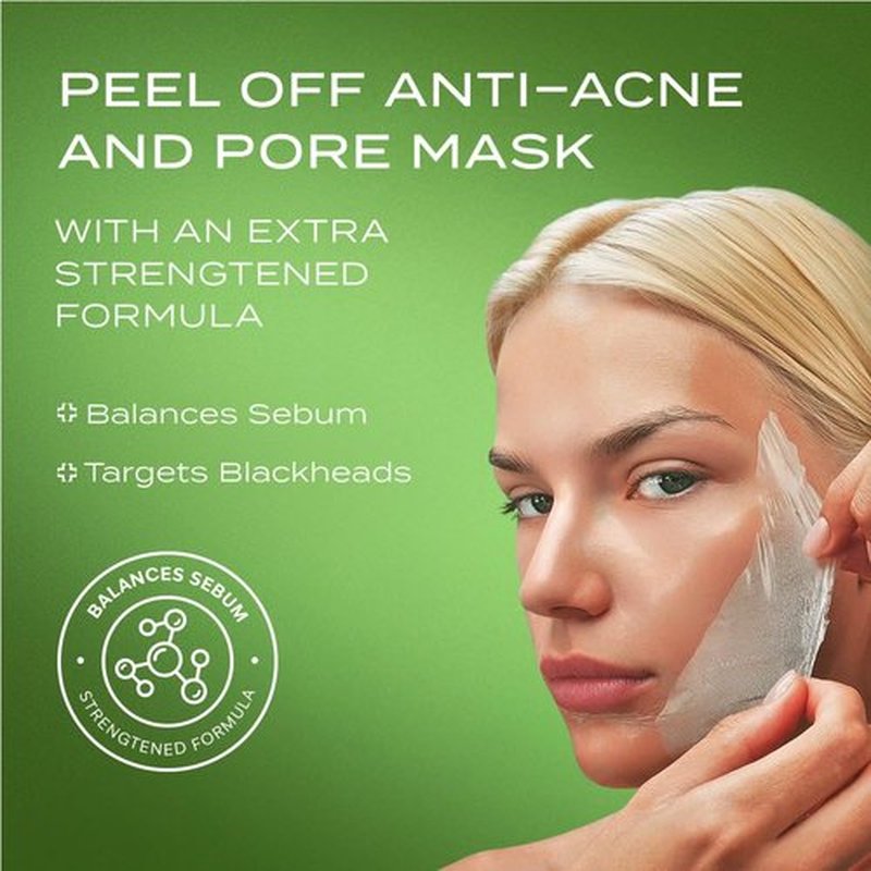 Skiennix Peel-Off Mask - AHA, BHA & Niacinamide Infused Cream - 70 ml, Made in Türkiye