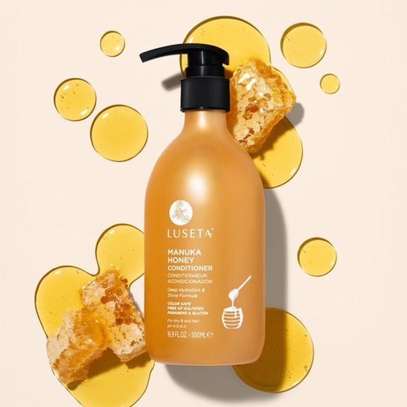 Luseta Manuka Honey Conditioner Set - Hydrate & Repair Dry, Dull Hair | 16.9oz Moisturizing Formula
