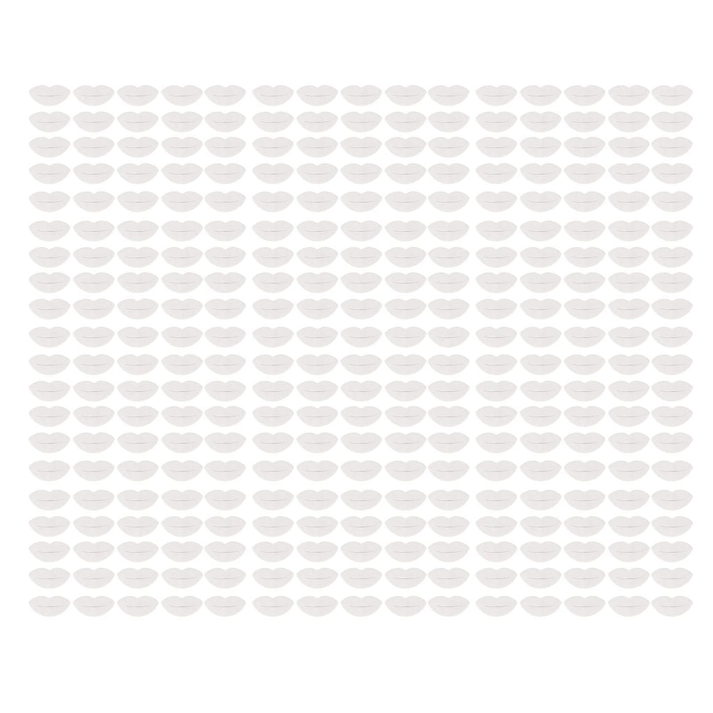 FILFEEL 300pcs DIY Lip Paper Masks, Double Layer Pure Cotton Pressing Disposable Lip Masks Paper Sheet, Spa Lip Skin Care Pads for Spa Salon Home
