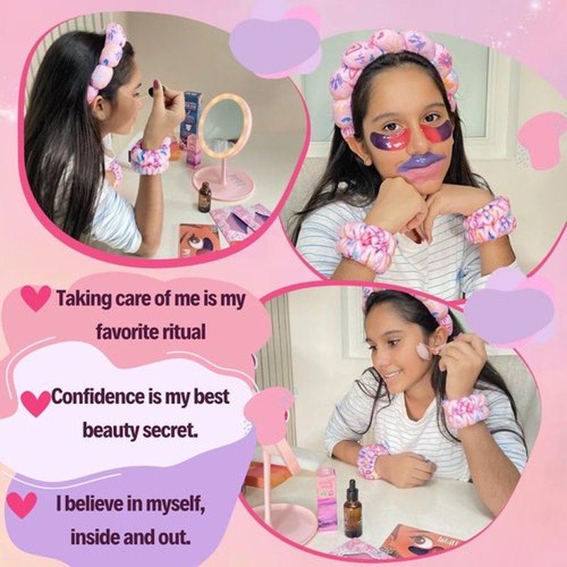 Tween Gift Box – Gifts Basket Teen Girl – Spa Kit for Teen Girls with Skincare and Self-Care Essentials – Birthday or Holiday Present