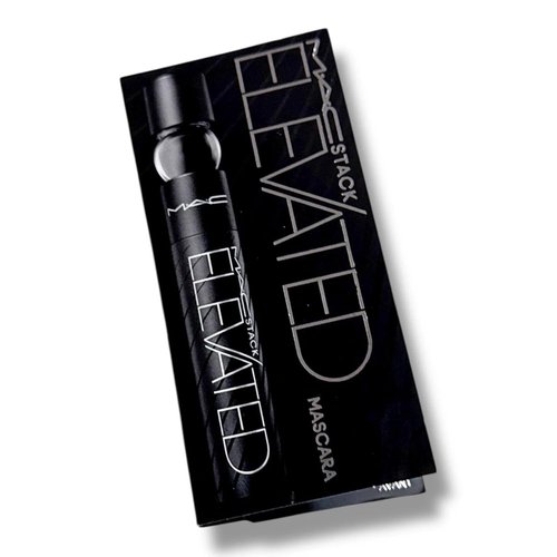 MAC Stack Mascara - Black Elevated Volume Formula | Mini Size 0.1 oz for Lush Lashes