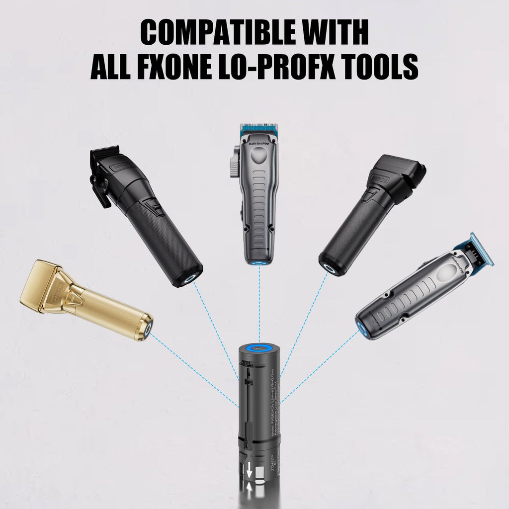 Sicimly for BaBylissPRO FXONE Battery Replacement,FXBB24 Compatible with FXONE LO-PROFX Shaving Tool, Interchangeable Lithium-ion Battery Packs.Fits Original Charger(1PCS)