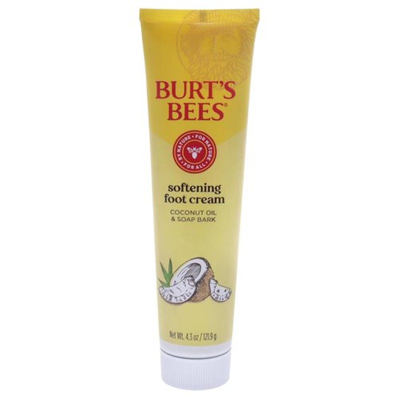 Burt's Bees Coconut Foot Crème - Nourishing Moisturizer for Soft Feet | 4.34 Ounce