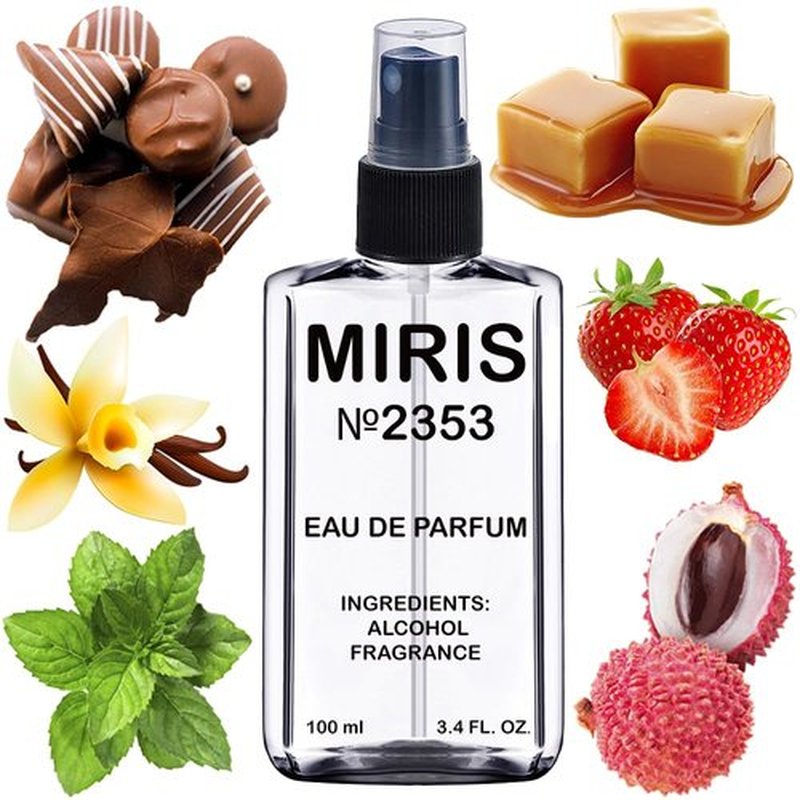 MIRIS No. 2353 Eau de Parfum for Women - Long-Lasting Tresor La Nuit Inspired Fragrance | 3.4 Fl Oz / 100 ml