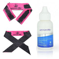 VIPPRETTY Hair 2Pcs Satin Edge Scarves and 1.3 Ounce Lace Glue for Wigs Invisible Extreme Hold for Weave and Hair Systems Applicable Scenarios Yoga, Makeup, Facial, Sport