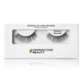 Natural False Lashes for Monolids - Medium Style - Real Hair, Handcrafted, Non-Synthetic - Lifts Heavy Lids - Easy Application - Hannah Cho Beauty