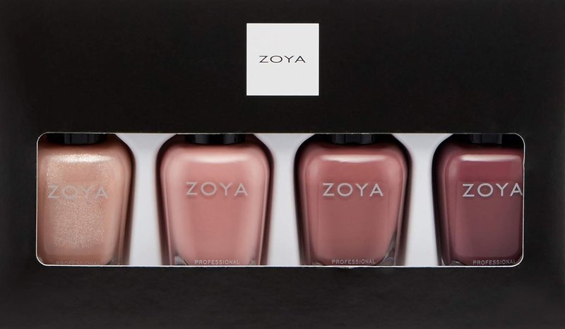 ZOYA All Snuggled Up Quad - 8.8 Oz Nail Polish Set for Cozy, Chic Manicures