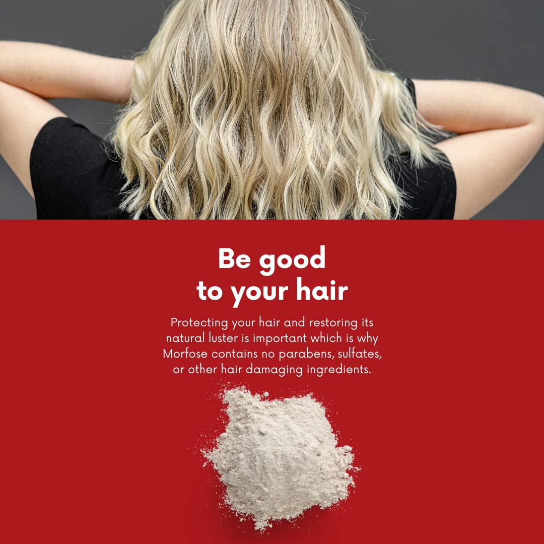 Morfose Professional Bleaching Powder 450 g / 15.8 oz Red Bleaching Powder Hairdressing Supplies Hair Brightener Salon Hairdresser Bleaching