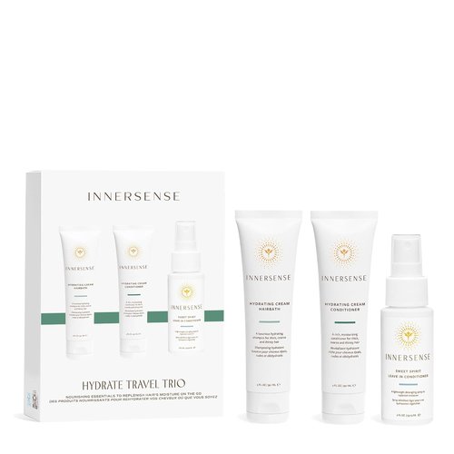Innersense Organic Beauty - Hydrating Travel Hair Trio | Non-Toxic, Cruelty-Free Haircare Set