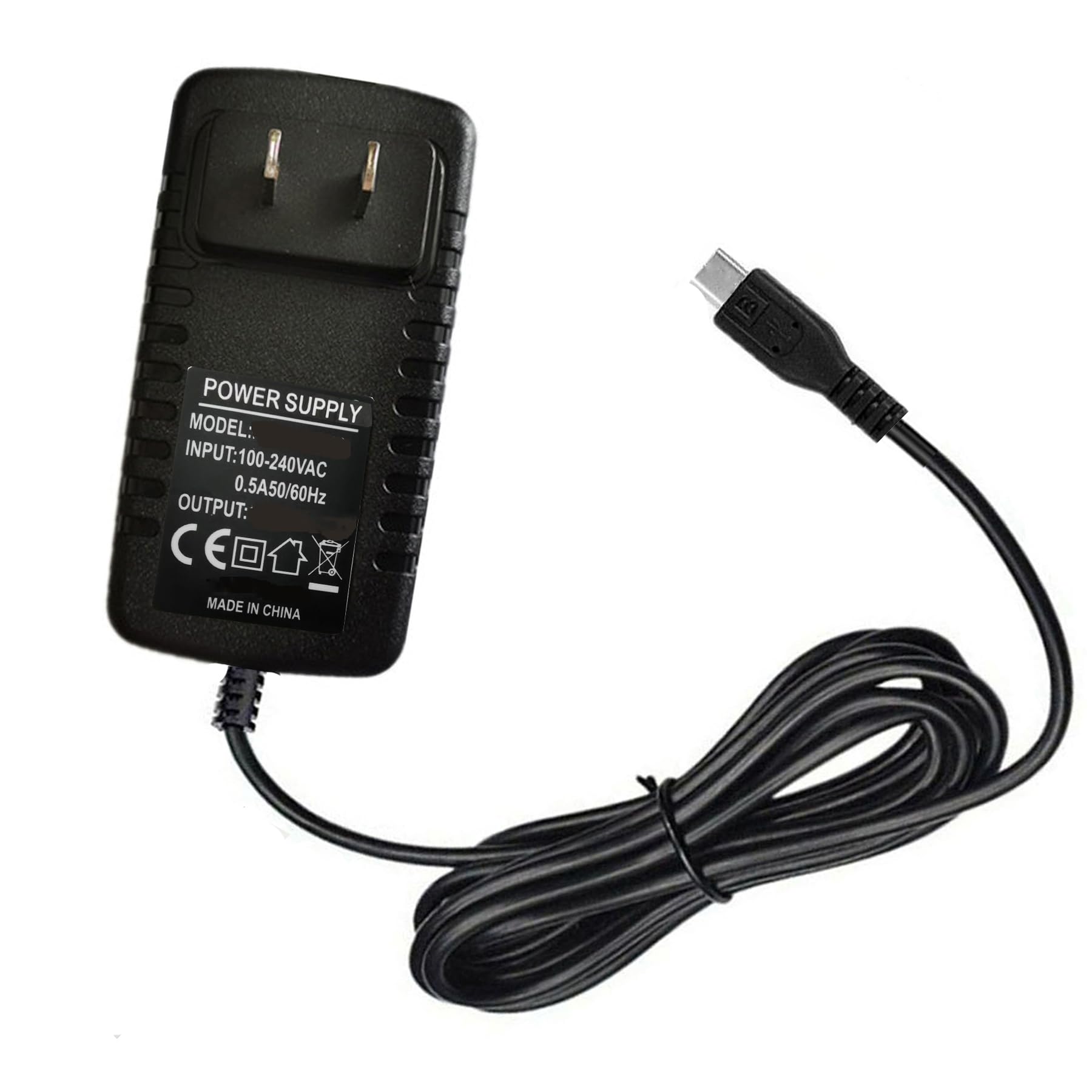 (5ft) AC DC Adapter Compatible Replacement for Ninja Blast BC151BK, BC151WH, BC151NV (Not fit Other Models) Portable Blender Smoothies Power Supply Battery Charger Cord Charging Cable Adaptor