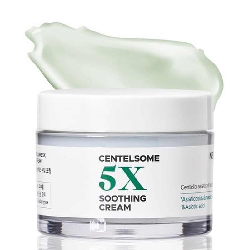 NEUL20S Centelsome 5X Soothing Cream 1.69 fl oz/50ml | Face Moisturizer for Skin Regeneration, Hydration, Blemish Spot Treatment, Korean Skincare, Centella Asiatica, Niacinamide, Exosomes, Panthenol