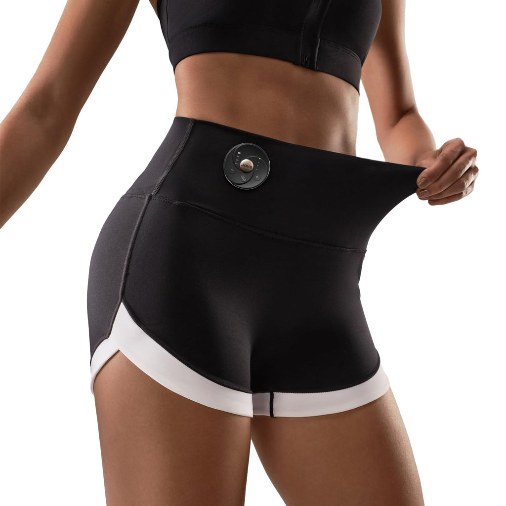 JOVS Toning Shorts for Hip Shaping & Pelvic Floor Muscle Lifting, F Size, Black