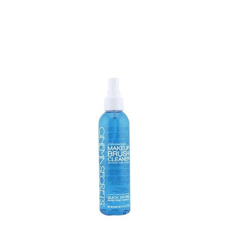 Cinema Secrets Original Blue Vanilla Makeup Brush Cleaner Spray - Quick-Drying, Rinse-Free Formula for Stubborn Waterproof Makeup