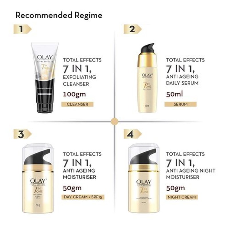 Olay, Total Effects 7 in 1 Day Cream Normal with SPF 15, 50g, 1.7 oz