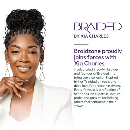 ORS Olive Oil Braidzone Braid Sheen Spray with Lavender, Acai & Biotin for Hair & Scalp Nourishment 10 Ounces (1)
