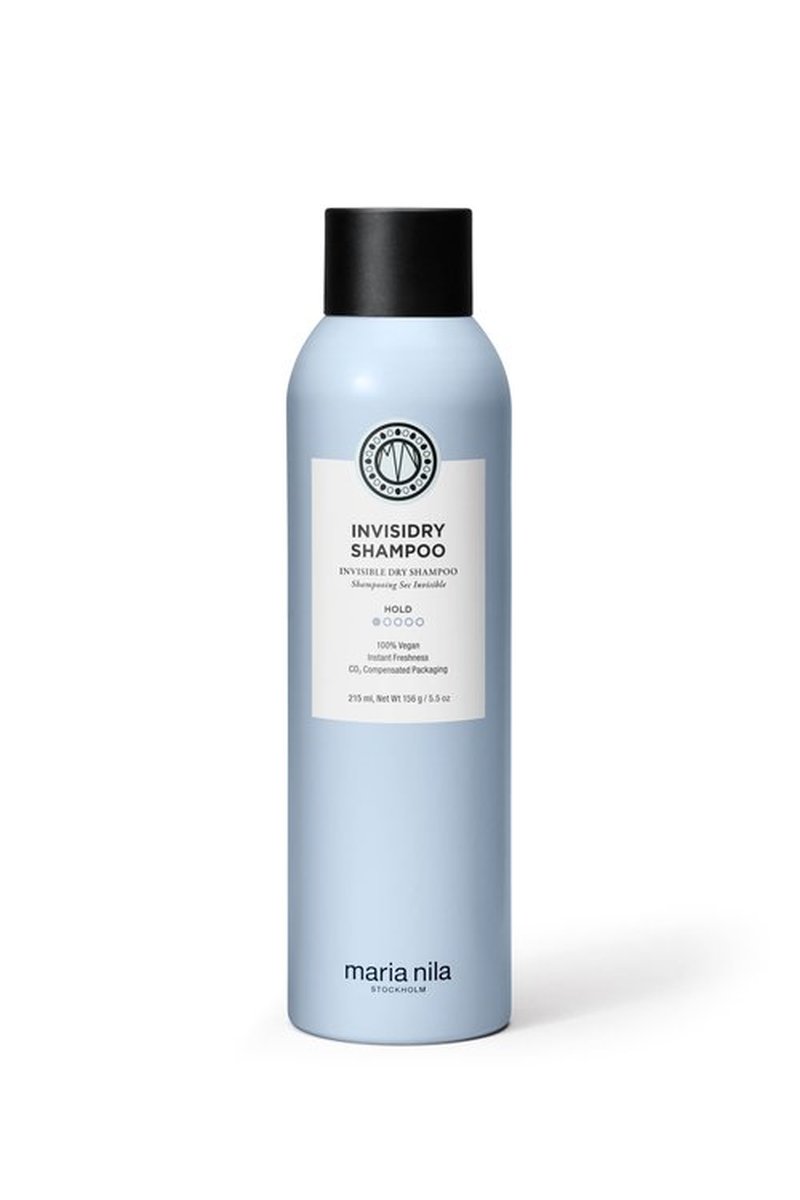Maria Nila Invisidry Dry Shampoo 5.5 Oz / 215 ml, Freshens up Hair & Scalp, Leaves no trace of product, 100% Vegan & Sulfate/Paraben free