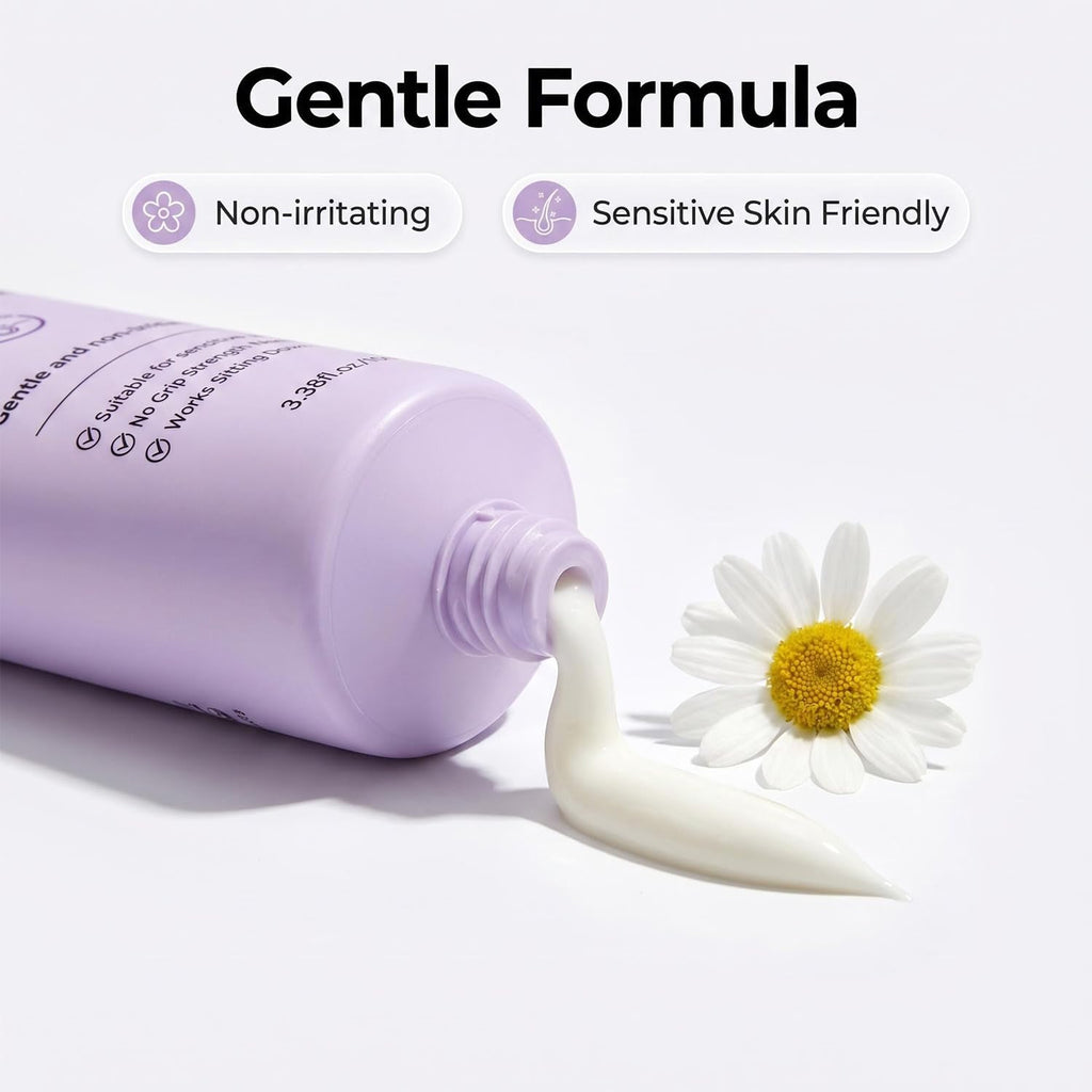 Snatched Hair Removal Cream, Body & Facial Hair Remover Cream for Woman Aged 65+ & Men, Gentle Hair Remover for Legs, Arms, Underarms, Stomach, Bikini Line (1Pc)