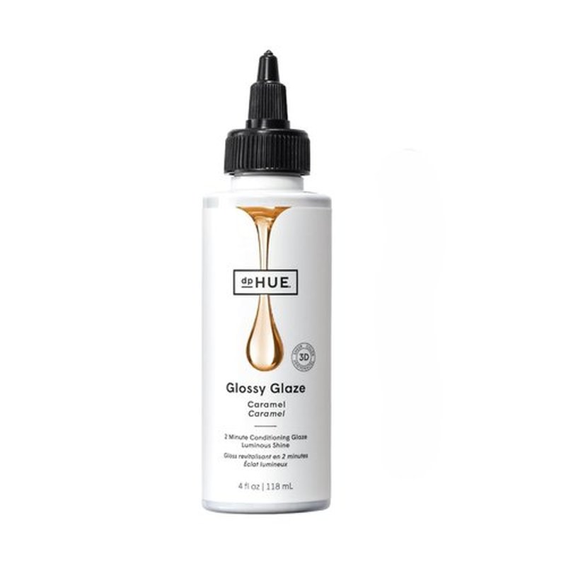dpHUE Glossy Glaze - Caramel In-Shower Liquid Hair Gloss for Luminous Shine & Color - Paraben Free