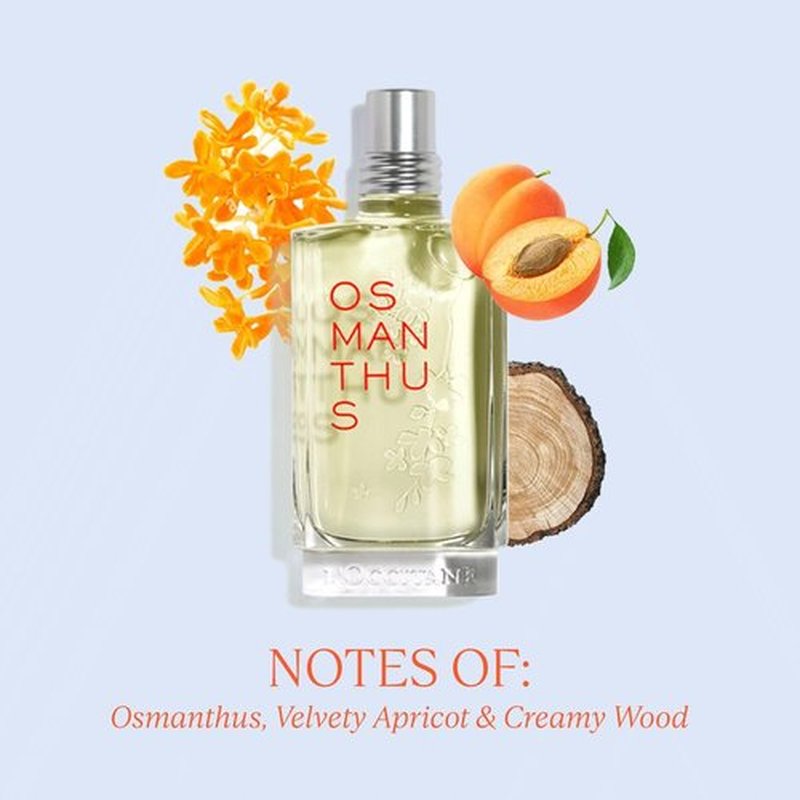 L'OCCITANE Osmanthus Eau de Toilette - 2.50 Fl Oz | Floral Fragrance for Women